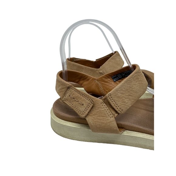 Ecco Flowt Leather Adjustable Strap Sandals with Cushioned Sole Size 39 US 8 - Picture 2 of 13
